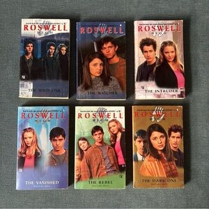 Roswell High Series Paperback Books 2 4 5 7 8 9 Melinda Metz RARE TV